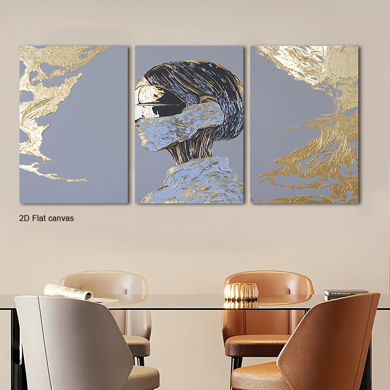 Frameless Canvas 3pcs -Framed  - огляд і ціна Canvas Wrap Ready