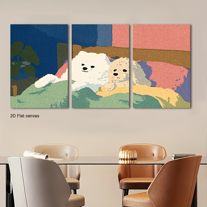 Frameless Canvas 3pcs Framed F - огляд і ціна Canvas Wrap Ready