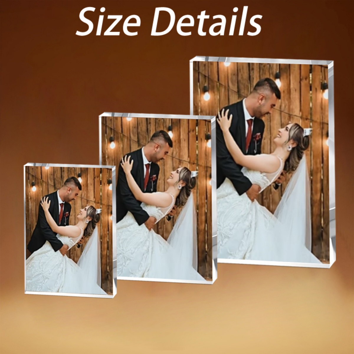 Personalized 2D Flat Acrylic P - огляд і ціна Photo Acrylic Block