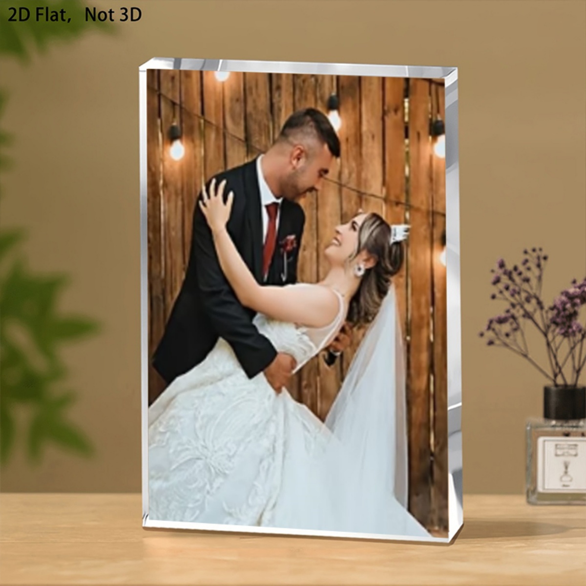 Personalized 2D Flat Acrylic P - огляд і ціна Photo Acrylic Block