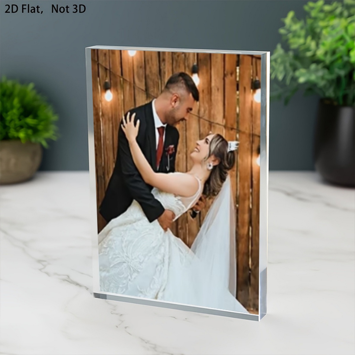 Personalized 2D Flat Acrylic P - огляд і ціна Photo Acrylic Block
