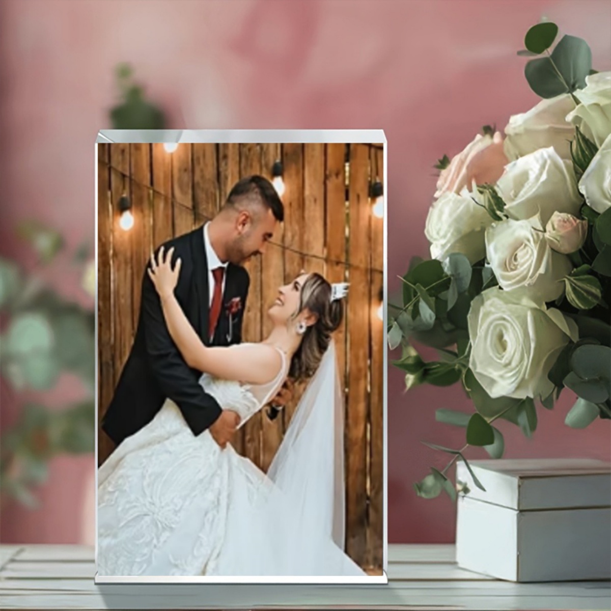 Personalized 2D Flat Acrylic P - огляд і ціна Photo Acrylic Block