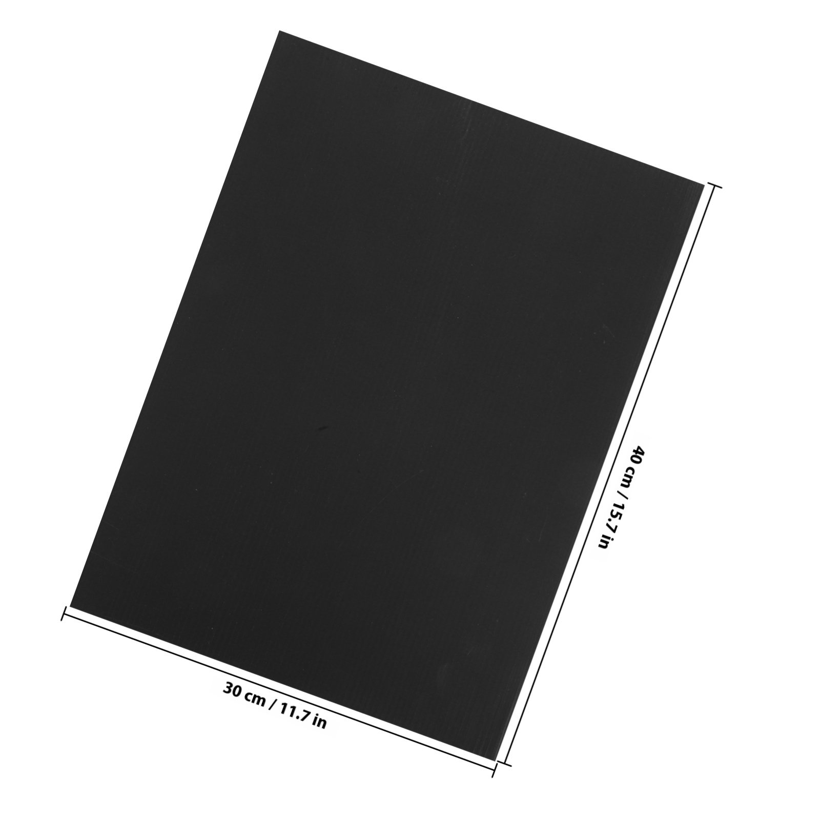 10Pcs Black Corrugated Plastic - огляд і ціна Yard Sign Blank