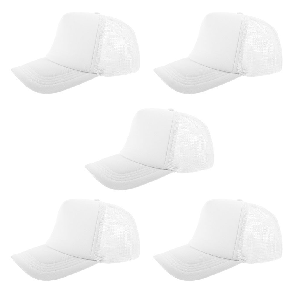 5Pcs Blank Mesh Baseball Cap D - огляд і ціна Hat Sublimation Blank