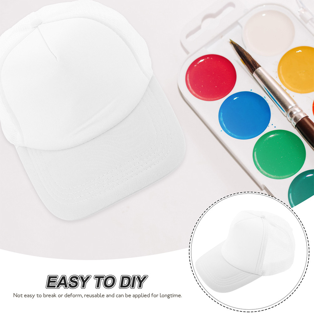5Pcs Blank Mesh Baseball Cap D - огляд і ціна Hat Sublimation Blank